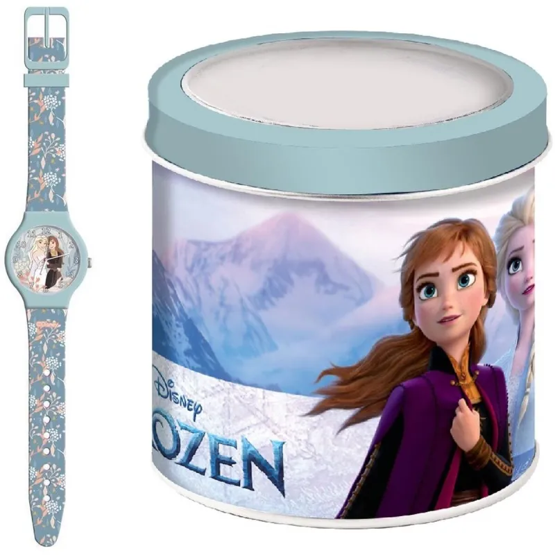Zīdaiņu Pulkstenis Frozen FROZEN 2 - TIN BOX Ø 33 mm