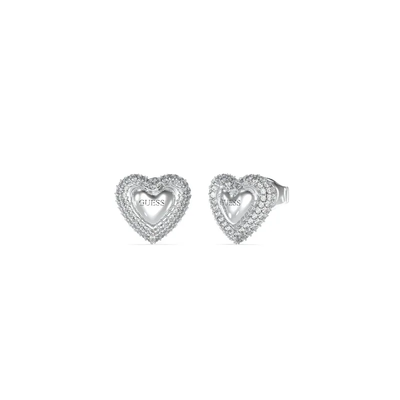 Moteriški auskarai Guess JUBE05020JWRHT-U Sidabras