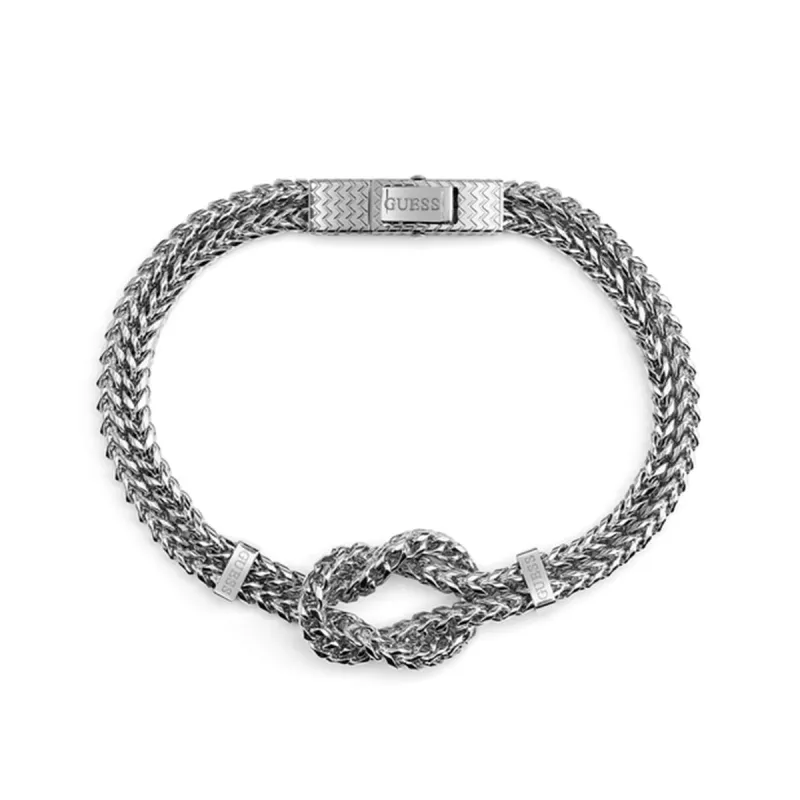 Мужские браслеты Guess JUMB05027JWSTS Серебристый