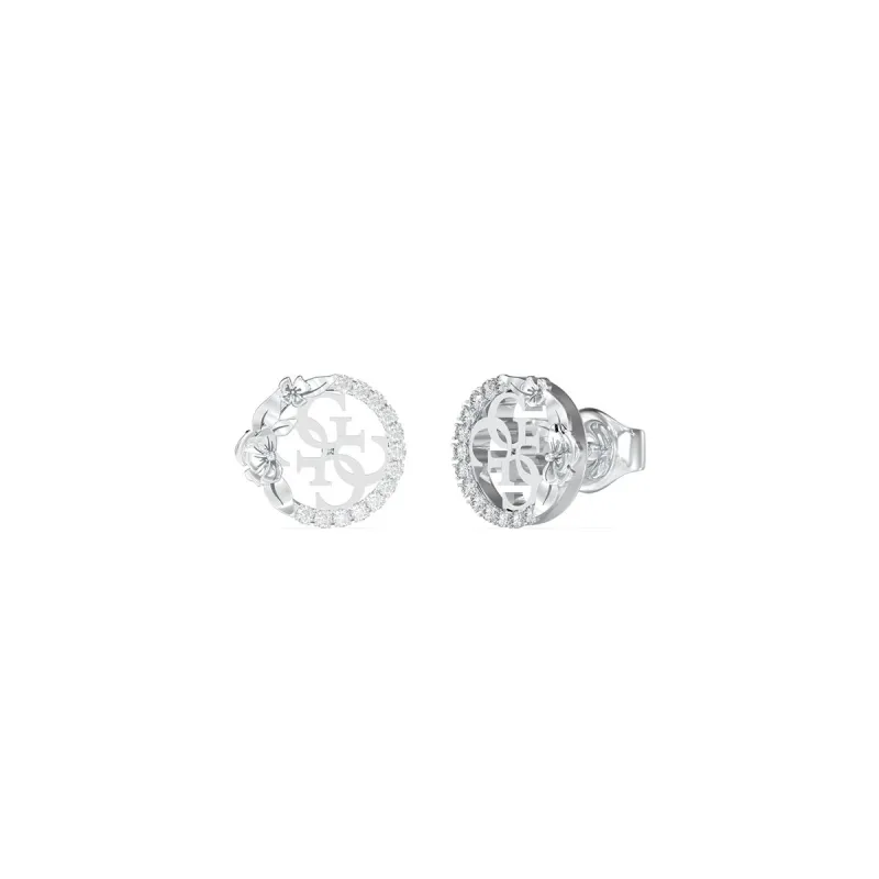 Moteriški auskarai Guess JUBE05041JWRHT-U Sidabras