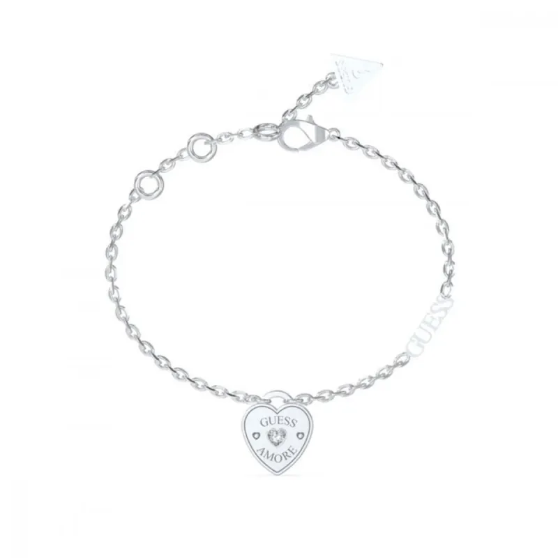Naisten rannekorut Guess JUBB05057JWRHS Hopeinen