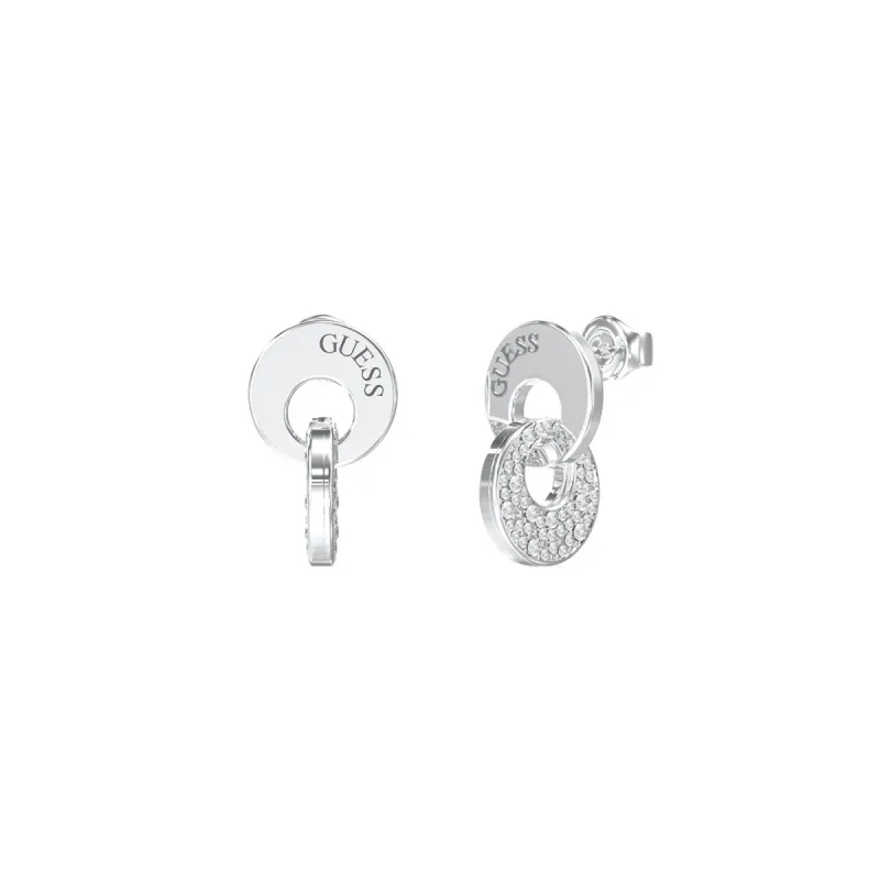 Moteriški auskarai Guess JUBE05221JWRHT-U Sidabras