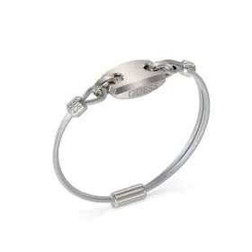 Naiste Käevõru Guess JUMB05041JWSTS Hõbedane