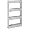 Ratastel kapp Springos HA1020, 4 riiulit