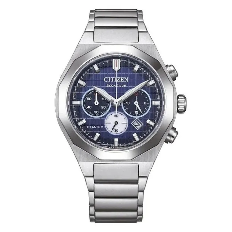 Meeste Kell Citizen SUPER TITANIUM Hõbedane