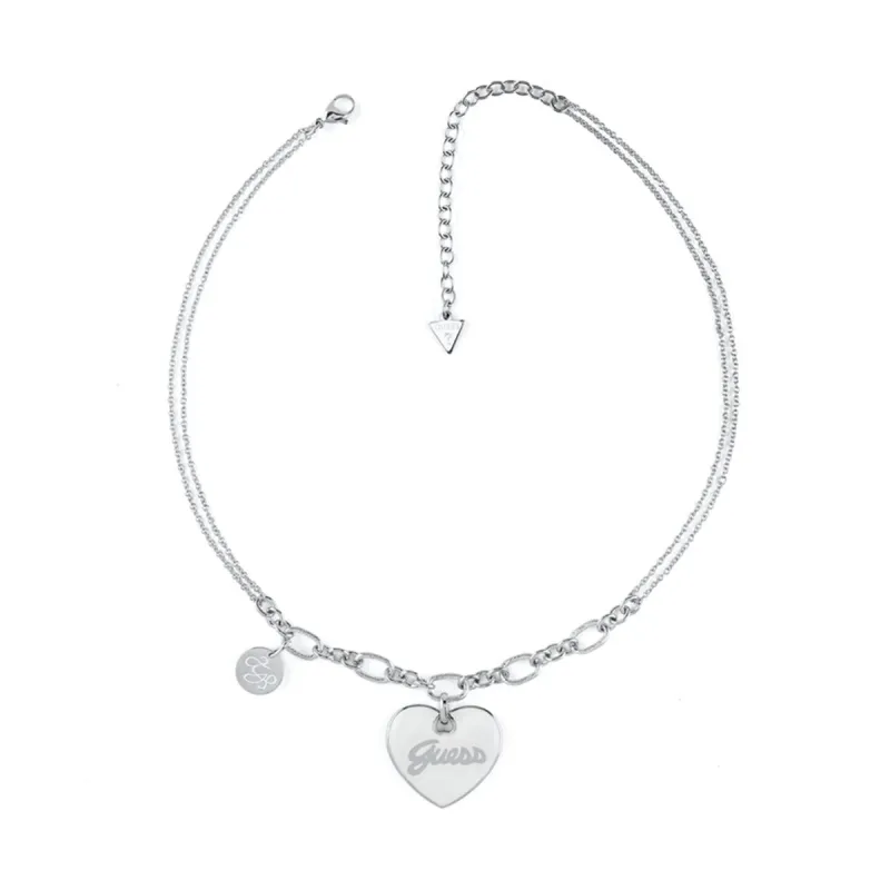 Sieviešu Kareklis Guess JUBN05148JWRHWHT-U Sudrabains