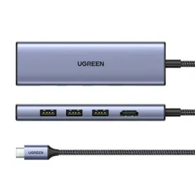 USB - Lightning kaapeli Ugreen 20956A Hopeinen