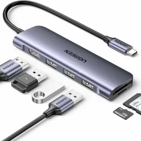 USB - Lightning kaapeli Ugreen 20956A Hopeinen