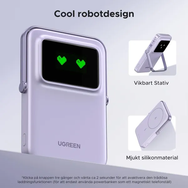 Powerbank Ugreen 35606 Violets 5000 mAh