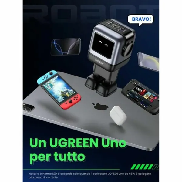Uzraudzības Videokameras Ugreen 25685B Pelēks