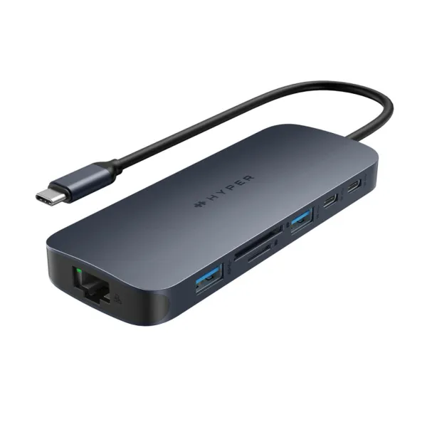 USB-C-разветвитель Hyper Чёрный