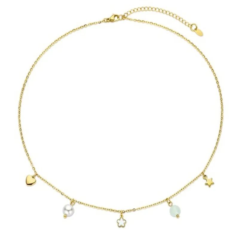 Женские цепочки CO88 Collection 8CN-26417 Позолоченный