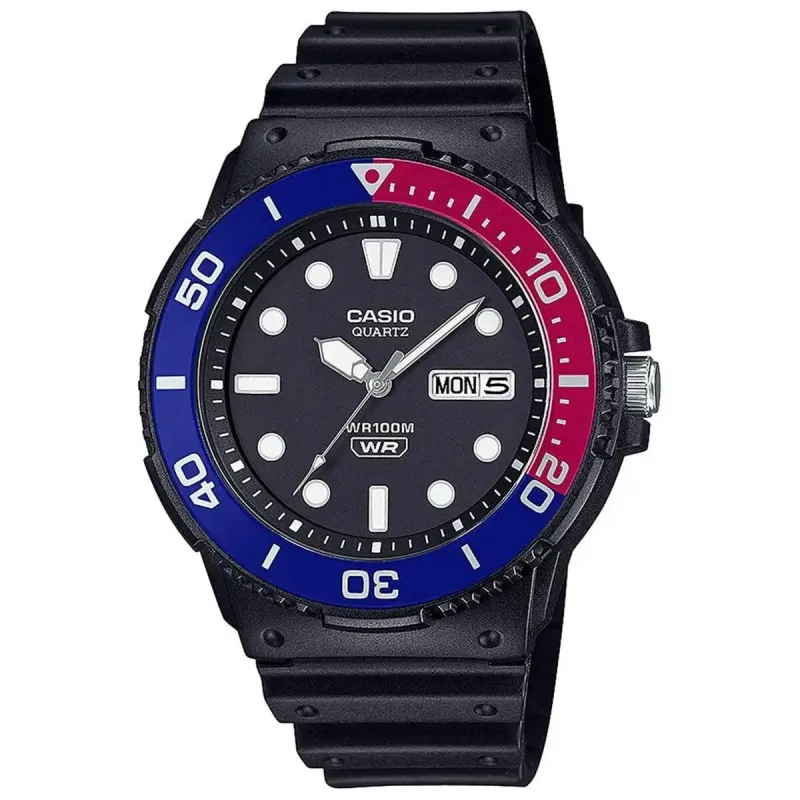 Laikrodis vyrams Casio DIVER 100M - BLACK (Ø 45 mm)