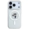 Karl Lagerfeld IML Karl Choupette Glitter MagSafe - Case for iPhone 17 Pro (transparent)