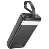 Powerbank Hoco J123B black Melns 30000 mAh