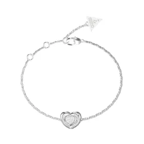 Naiste Käevõru Guess JUBB05461JWRHS Hõbedane