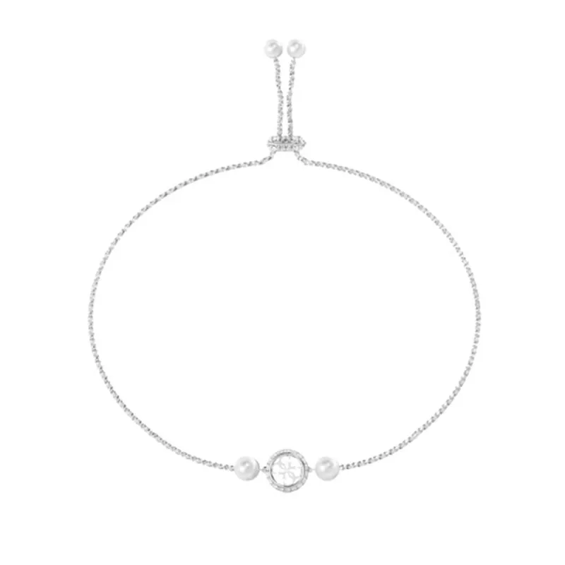 Naisten rannekorut Guess JUBB05520JWRHT-U Hopeinen