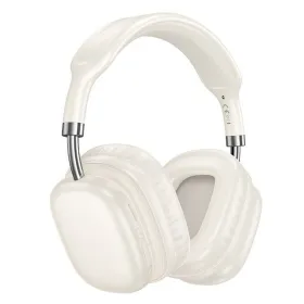 Belaidės ausinės Hoco W52 milky white