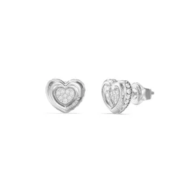 Moteriški auskarai Guess JUBE05466JWRHT-U Sidabras