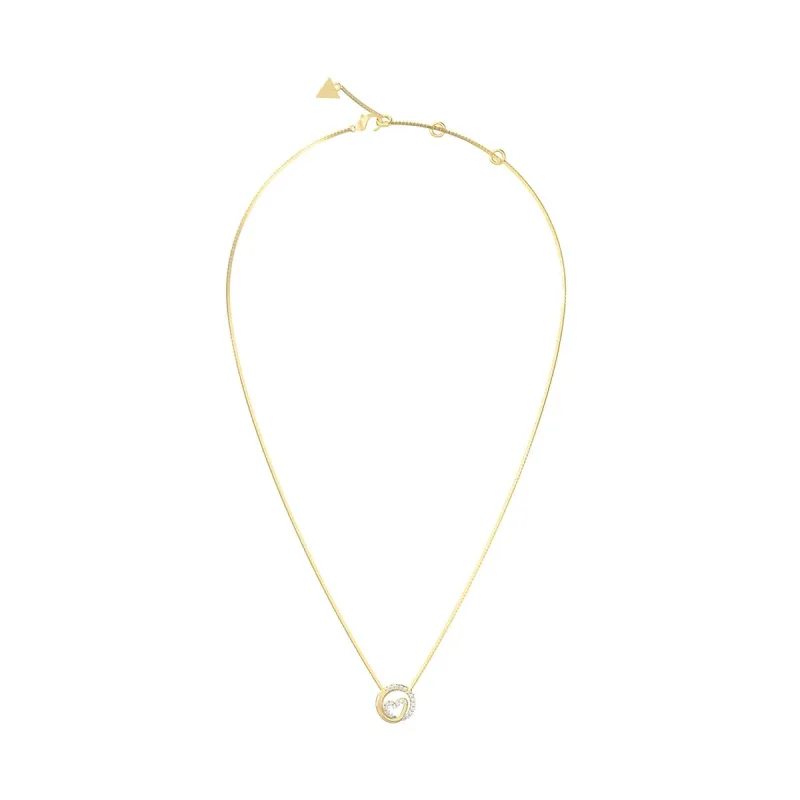 Naiste Kaelakee Guess JUBN05526JWYGT-U Kuldne