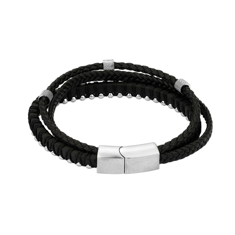 Vyriškos apyrankės Radiant RH000313 Juoda