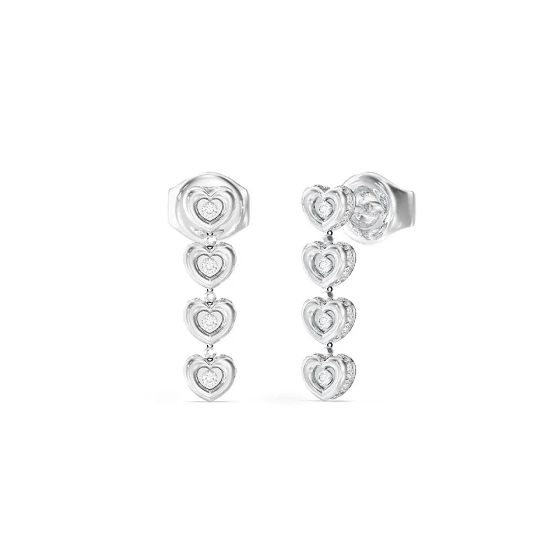 Moteriški auskarai Guess JUBE05473JWRHT-U Sidabras