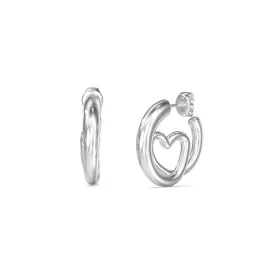 Ladies' Earrings Guess JUBE05529JWRHT-U Silver