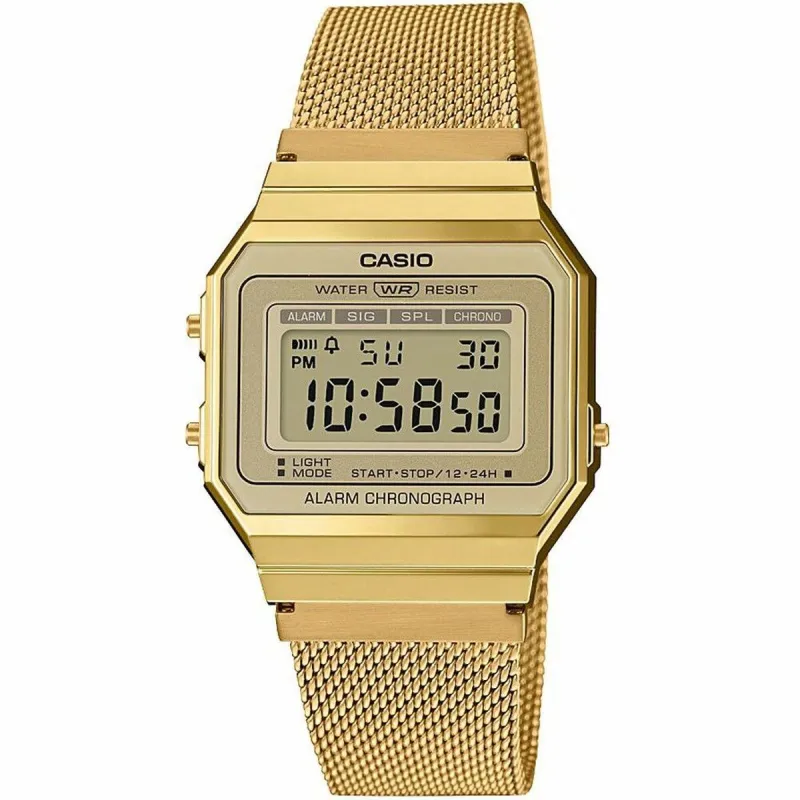 Sieviešu Pulkstenis Casio A700WEMG-9AEF (Ø 35 mm)