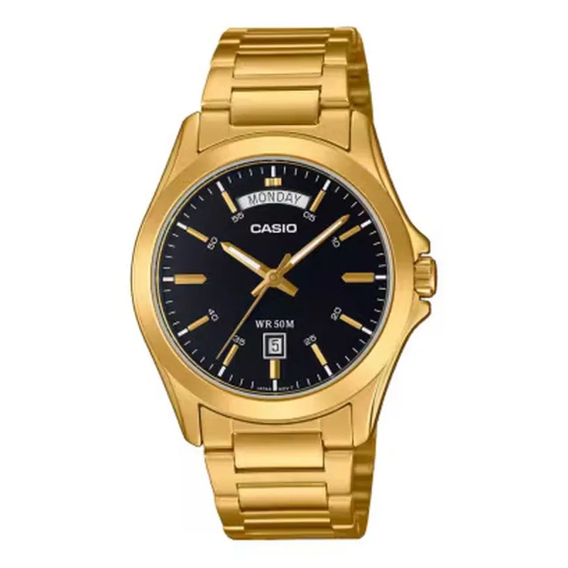 Мужские часы Casio DAY & DATE GOLD