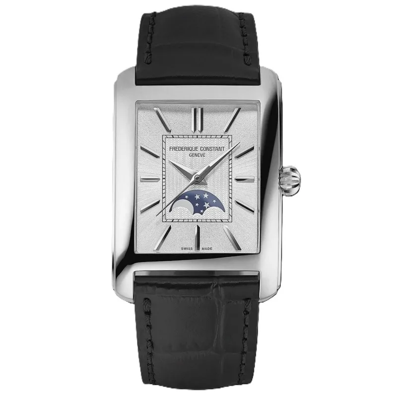 Miesten rannekellot Frederique Constant CARREE MOONPHASE AUTOMATIC