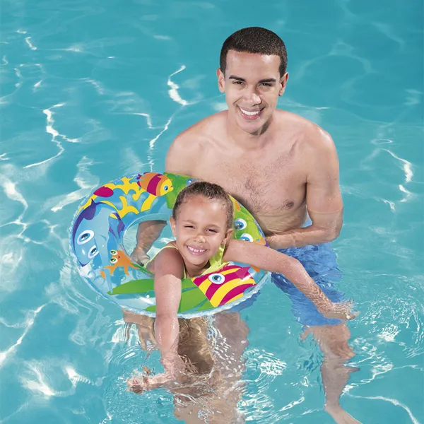 Inflatable Float Bestway Multicolour 48 x 48 x 11 cm