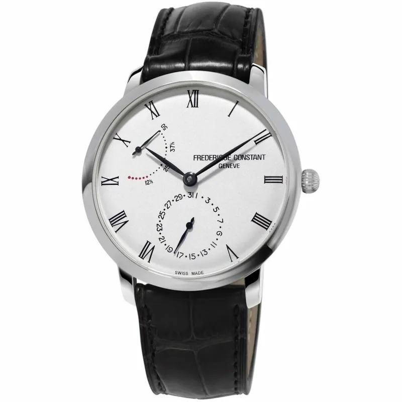 Vīriešu Pulkstenis Frederique Constant SLIMLINE POWER RESERVE MANUFACTURE (Ø 40 mm)