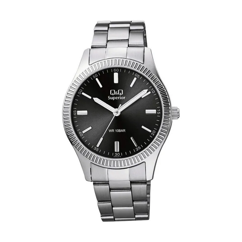 Vīriešu Pulkstenis Q&Q S294J212Y Melns (Ø 40 mm)