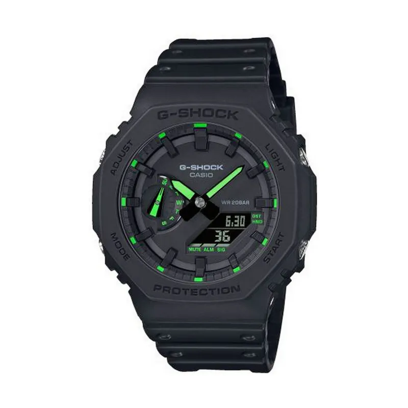 Vīriešu Pulkstenis Casio G-Shock OAK - Neon Green Index (Ø 45 mm)