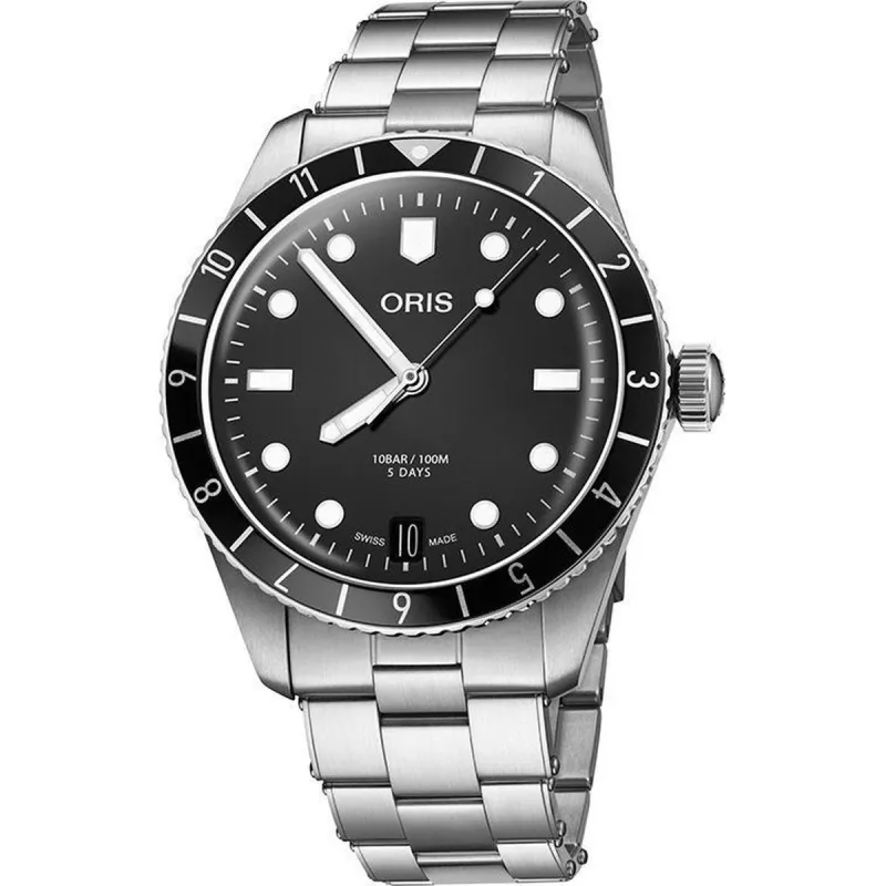 Laikrodis vyrams Oris 400777240540782018 (Ø 40 mm)