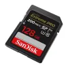 Memory card SANDISK EXTREME PRO SDXC 128GB 200/90 MB/s UHS-I U3 (SDSDXXD-128G-GN4IN)