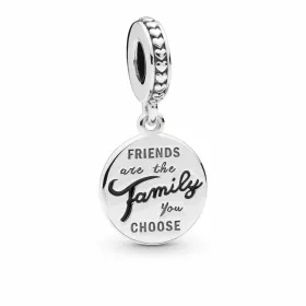 Moteriški amuletai Pandora FRIENDS ARE FAMILY