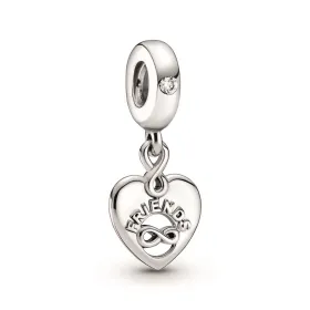 Moteriški karoliukai Pandora FRIENDS FOREVER HEART