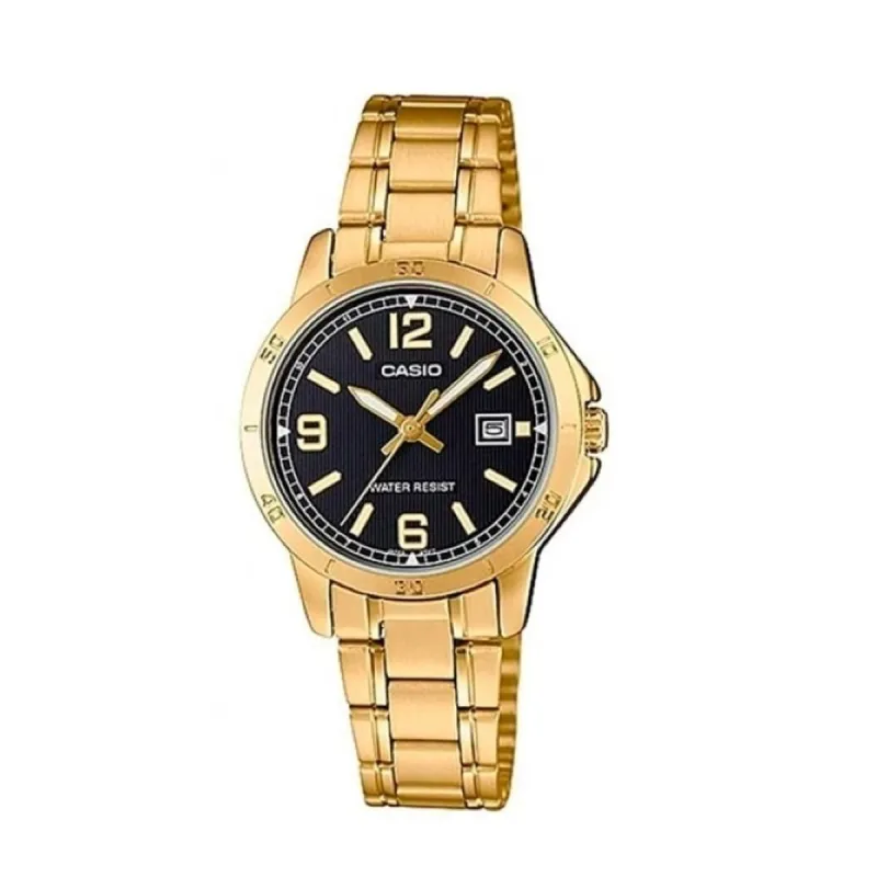 Naisten rannekellot Casio COLLECTION Kullattu (Ø 35 mm)