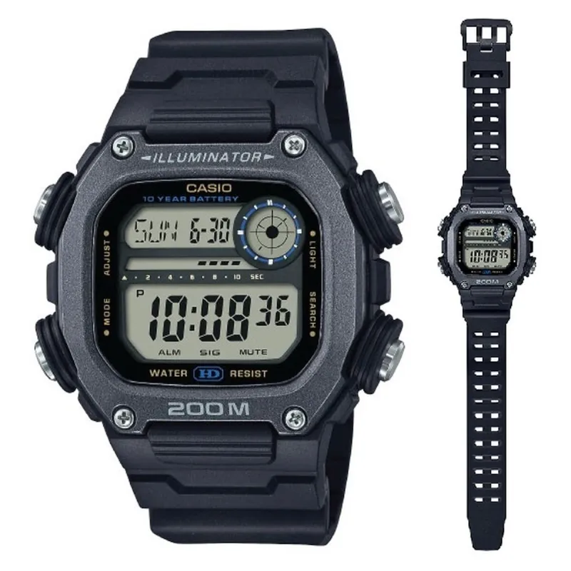 Meeste Kell Casio ILLUMINATOR DIVER (Ø 50 mm)