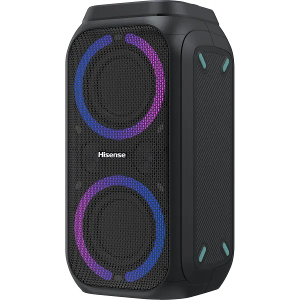 Portable Bluetooth Speakers Hisense Party Rocket 160 Black 160 W