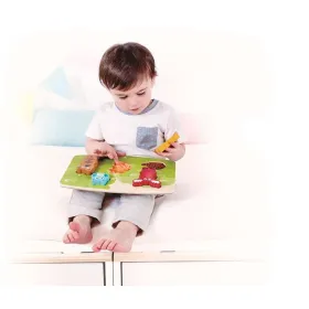 Детский деревянный паззл Hape