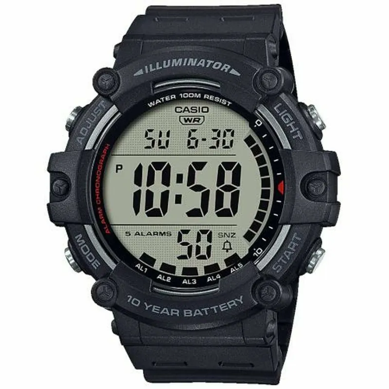 Laikrodis vyrams Casio Juoda (Ø 51 mm)