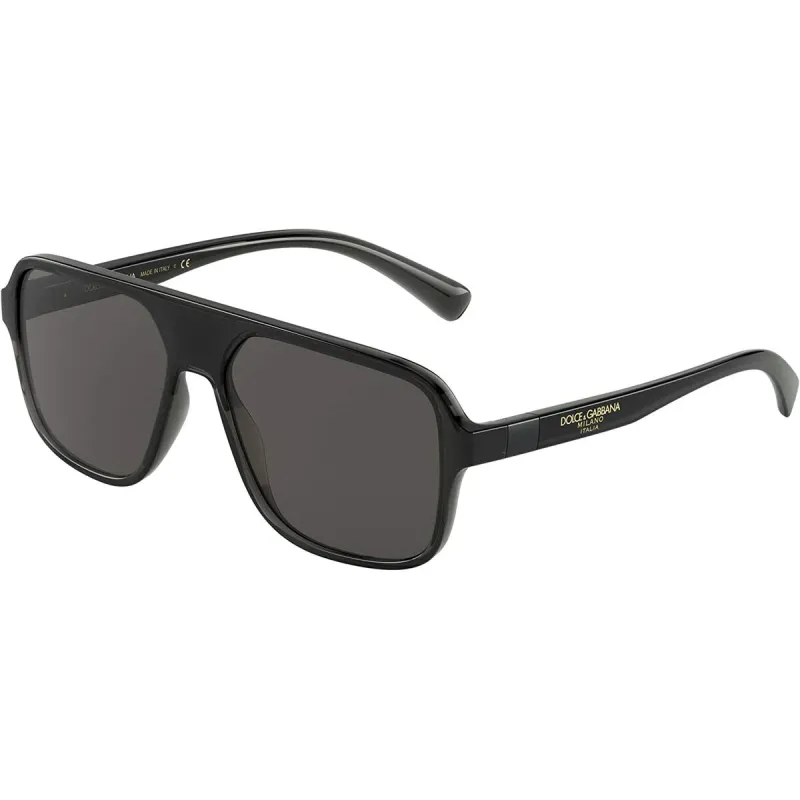Men's Sunglasses Dolce & Gabbana STEP INJECTION DG 6134 Black