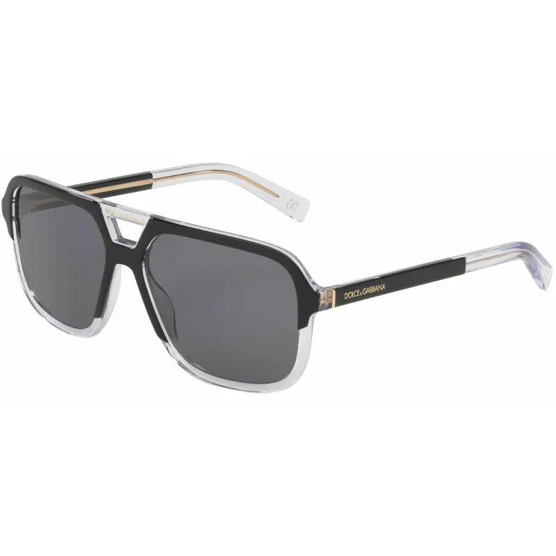 Мужские солнечные очки Dolce & Gabbana ANGEL DG 4354 Разноцветный