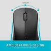 Mouse Rapoo 00142012 1000 dpi Black