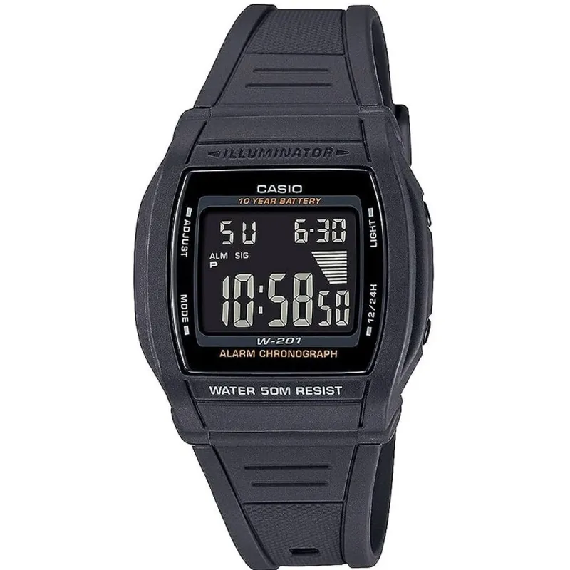 Unisex Pulkstenis Casio COLLECTION Melns (Ø 36 mm)