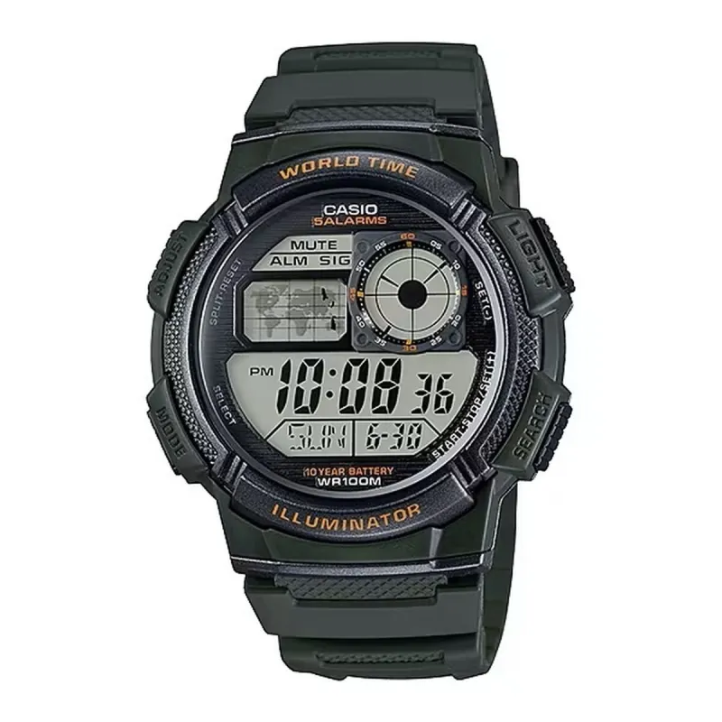 Laikrodis vyrams Casio WORLD TIME ILLUMINATOR (Ø 43 mm)