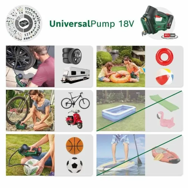 Õhukompressor BOSCH Universalpump Roheline