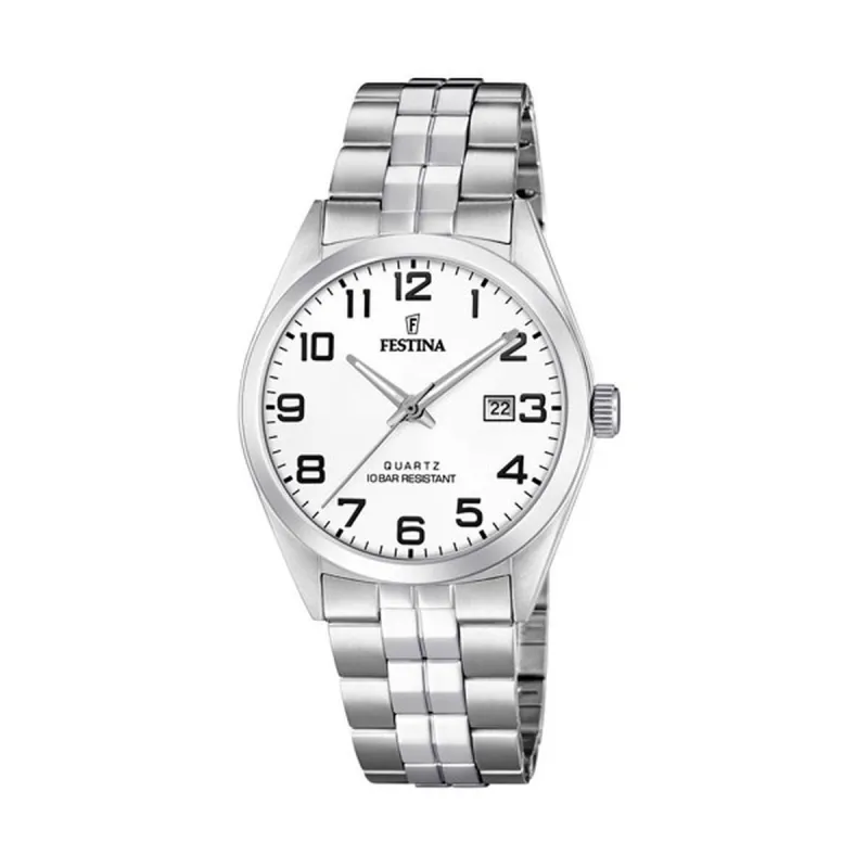 Laikrodis vyrams Festina F20437/1 Sidabras (Ø 40 mm)